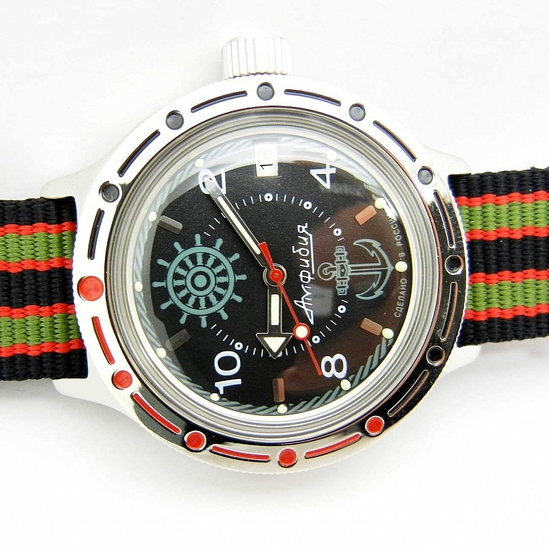 Steve Zissou Vostok Watch with free worldwide shipping
