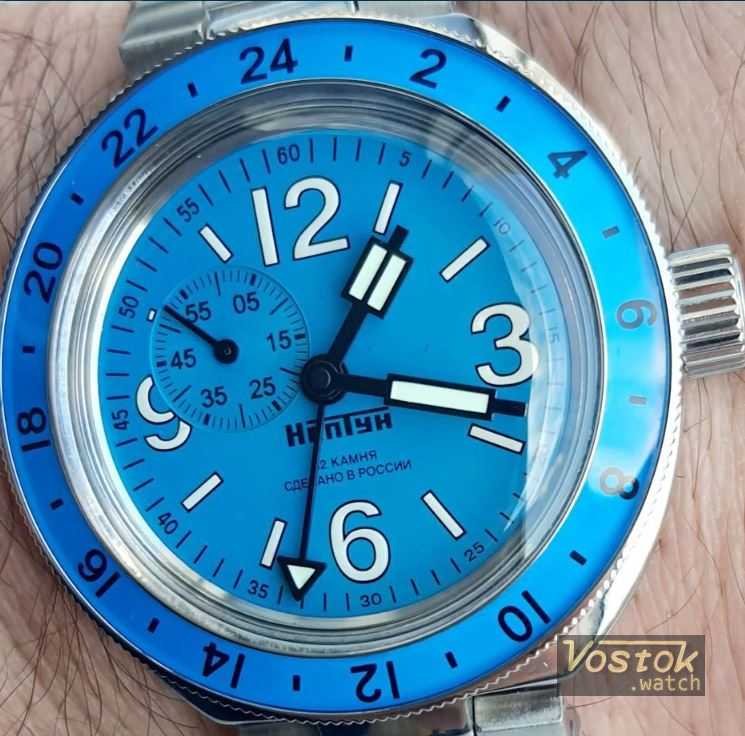 Vostok(ボストーク) Amphibia ネプチューンダイバー GMT