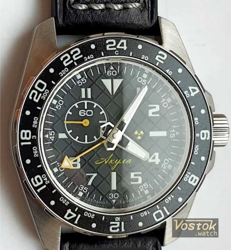 New Vostok Amphibian Limit Vostok Amphibian Sapphire Shark Arkhangelsk Watch 88025G